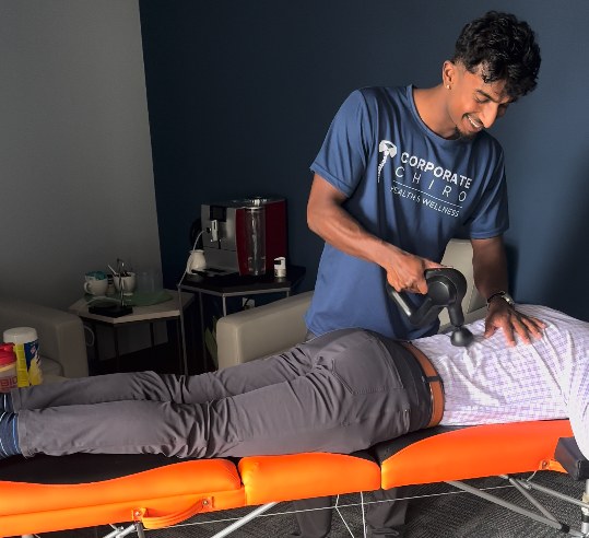 On-site recovery and hands-on care at the workplace
